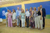 a group of people standing together