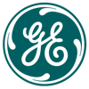 a blue and black logo