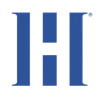 a blue and black logo