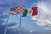 US Mexico Flags