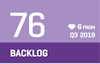CCI 2019 Q4 - Backlog Graphic Indicating "76"