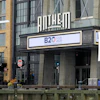 a building with a sign on the front