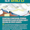 a poster of a pile of papers